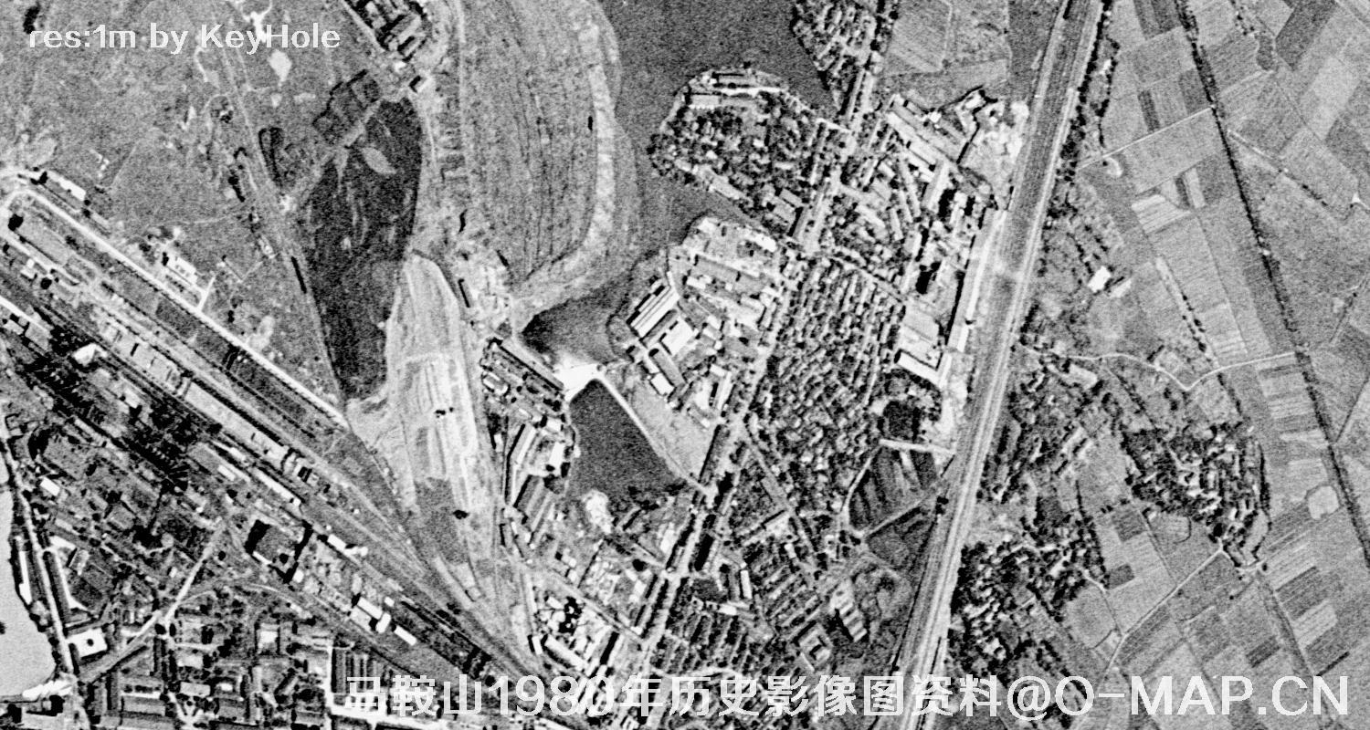 安徽省马鞍山市1980年历史影像图资料