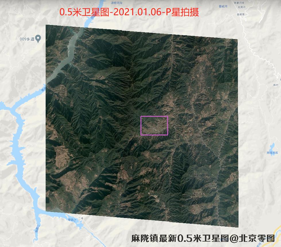 麻陇镇最新0.5米卫星图查询结果