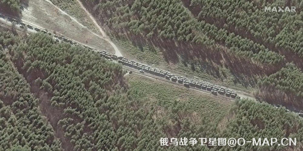 Maxar卫星拍摄的俄乌战争高清影像图