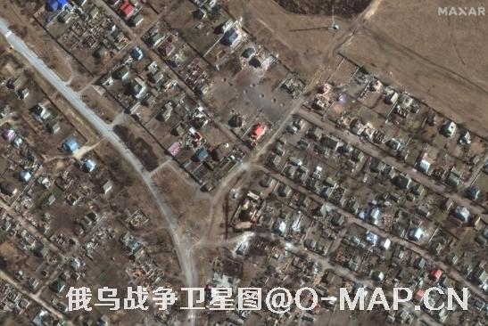 Maxar卫星拍摄的俄乌战争高清影像图