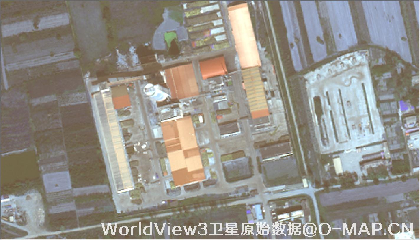 WorldView3卫星影像1.2米多光谱数据
