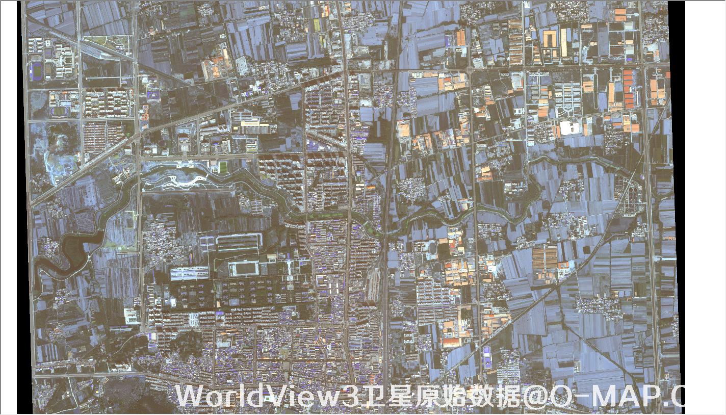 WorldView3卫星影像1.2米多光谱数据