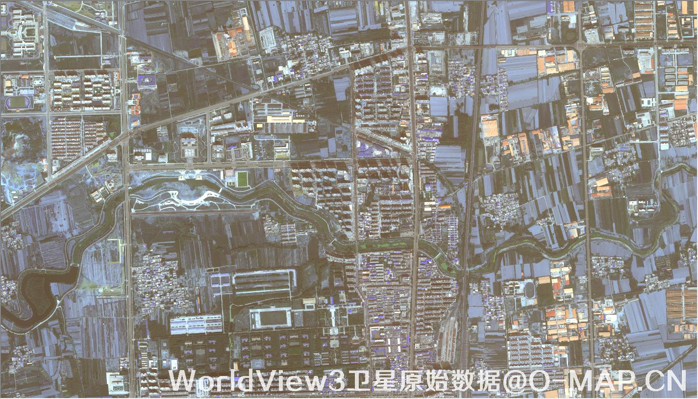 WorldView3卫星影像1.2米多光谱数据