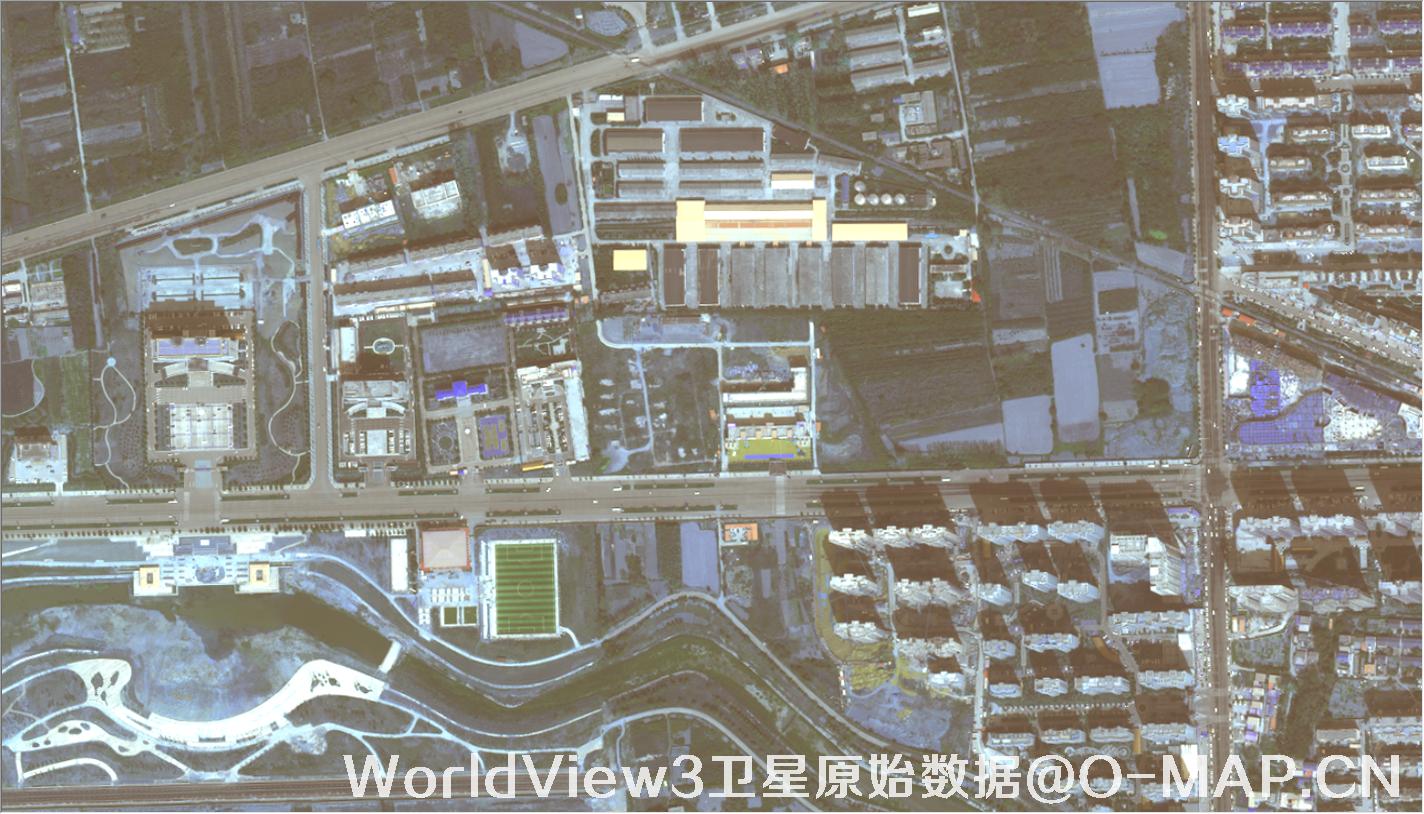 WorldView3卫星影像1.2米多光谱数据