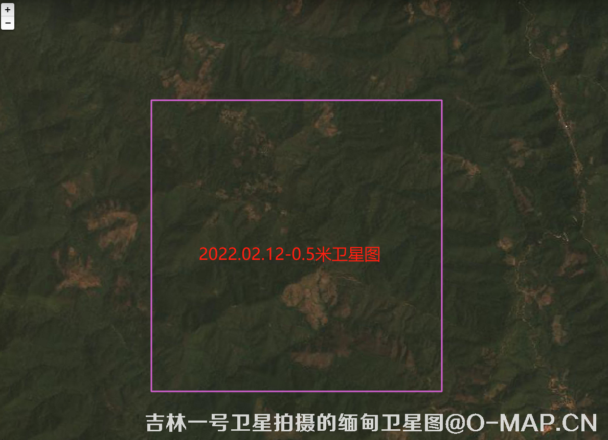 吉林一号卫星拍摄的缅甸卫星图