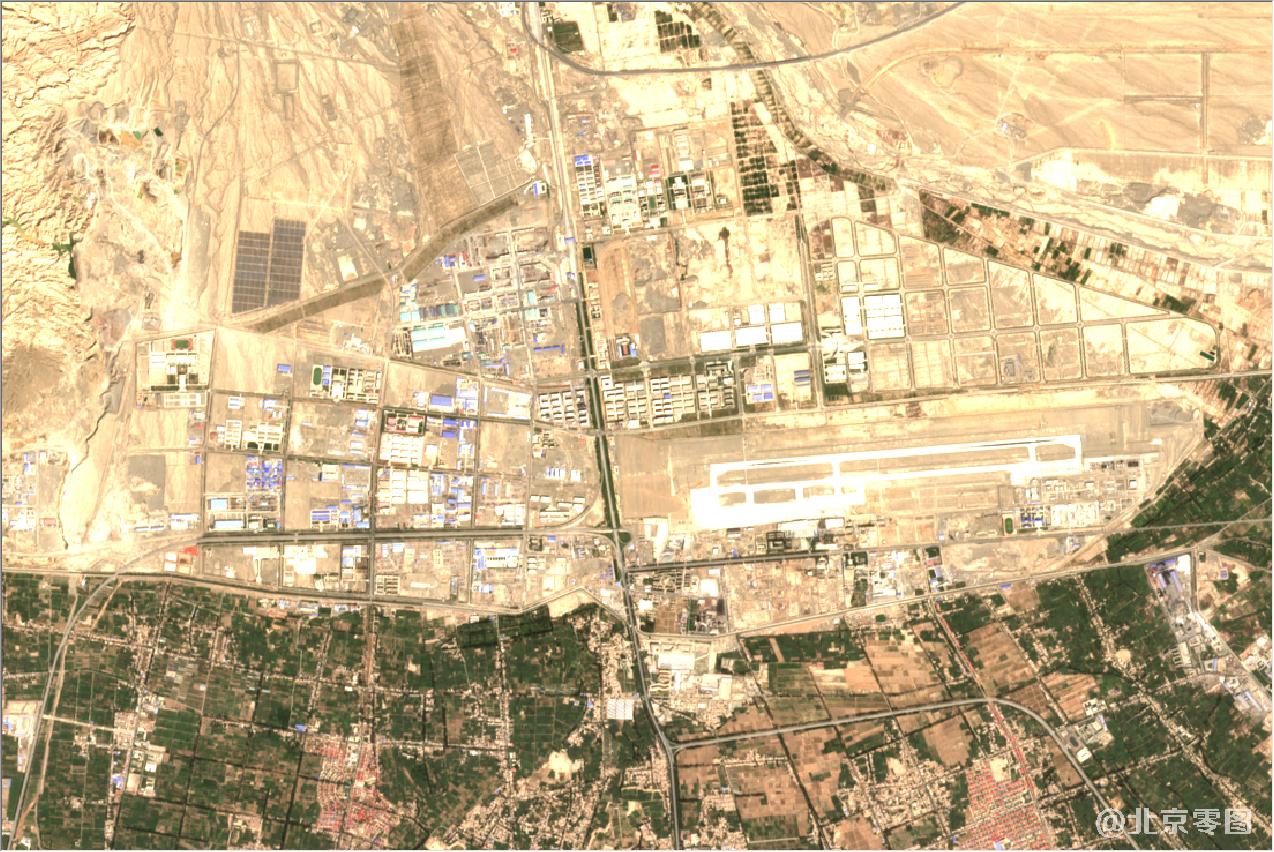 新疆棉花种植区2020年卫星地图