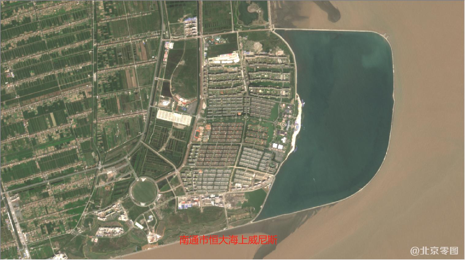 南通市2021年3月份卫星图