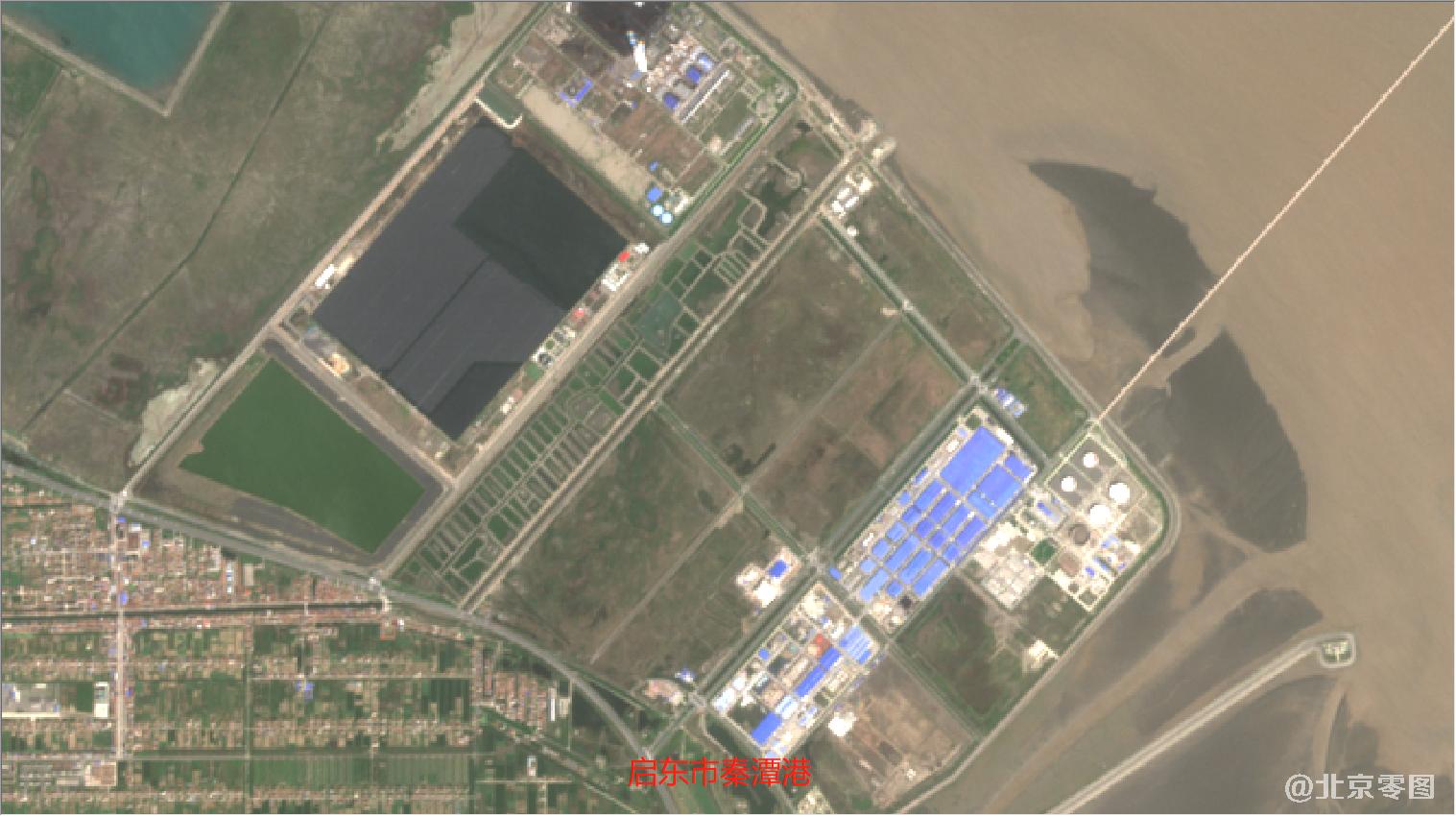 南通市2021年3月份卫星图