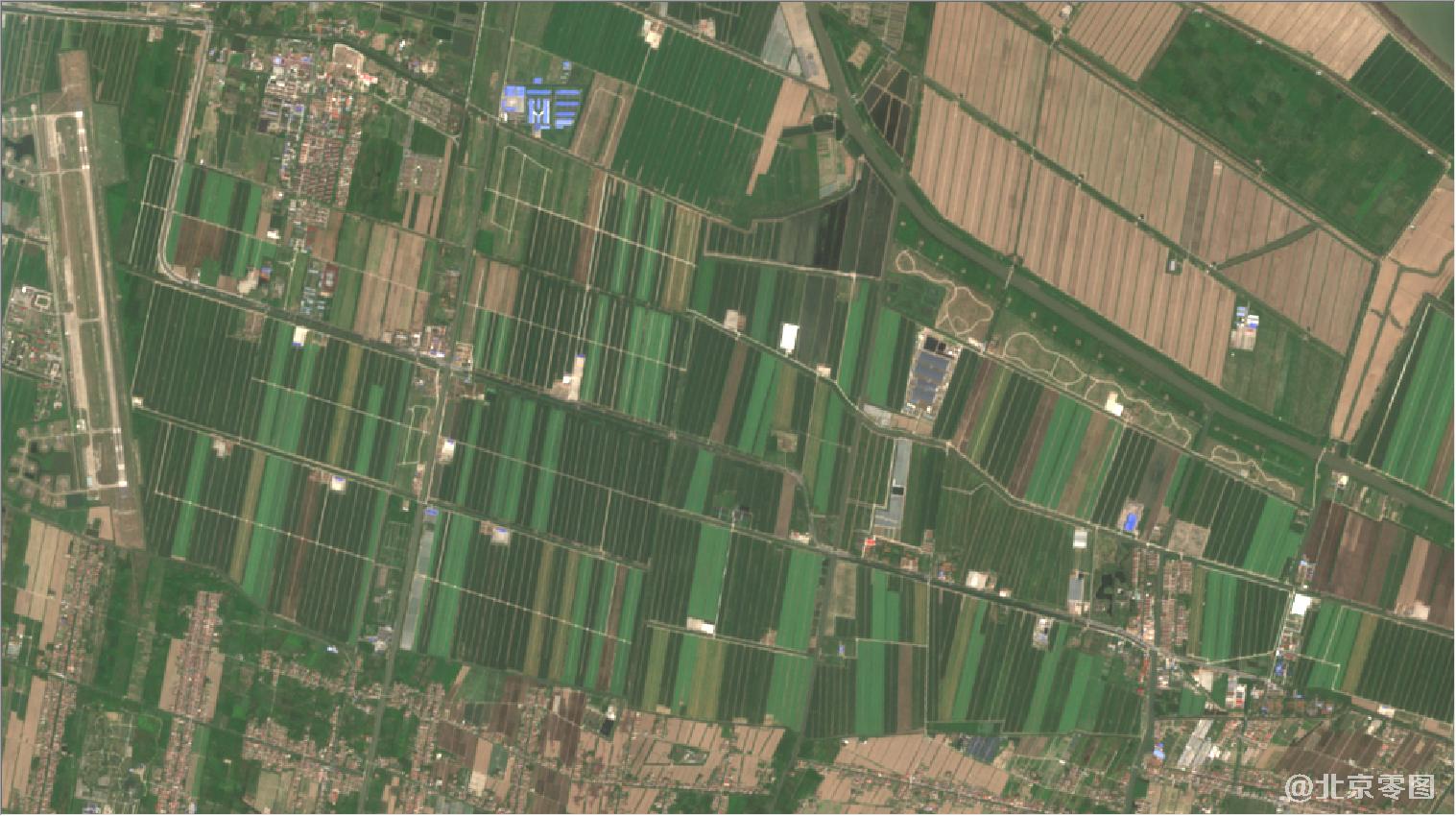 南通市2021年3月份卫星图
