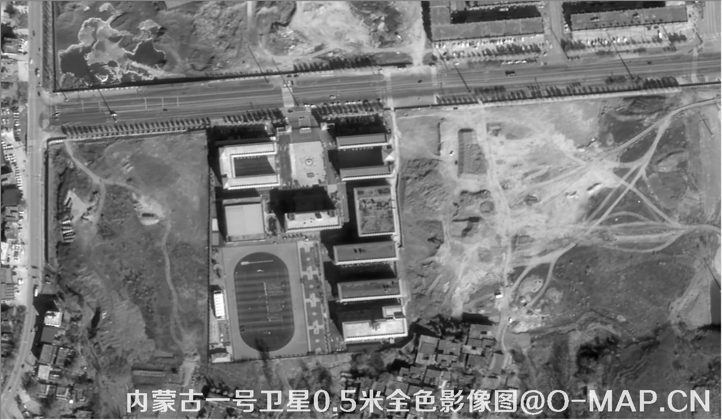 内蒙古一号卫星0.5米全色影像图