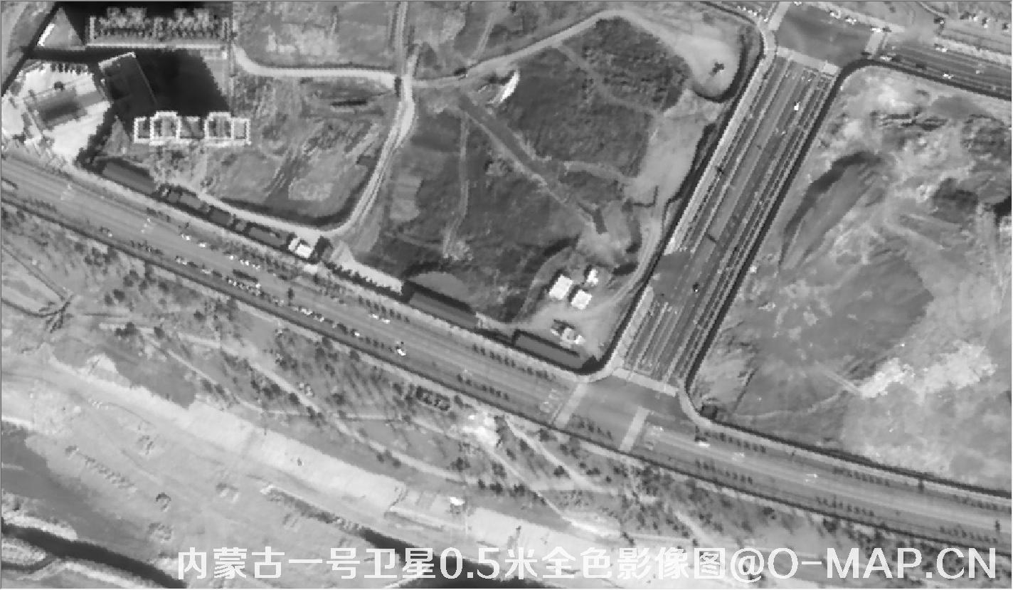 内蒙古一号卫星0.5米全色影像图