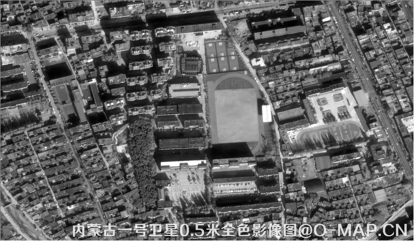 内蒙古一号卫星0.5米全色影像图
