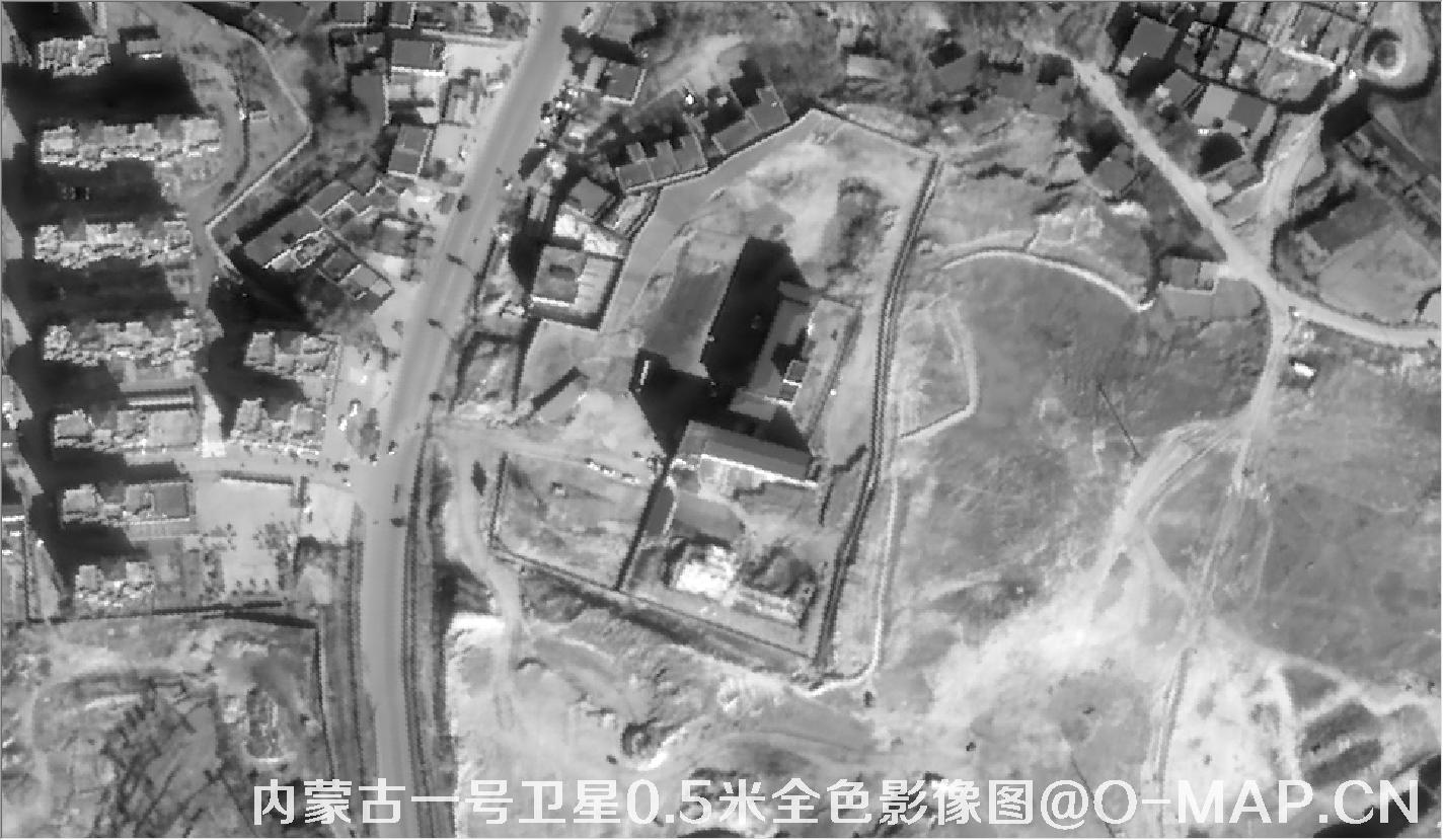 内蒙古一号卫星0.5米全色影像图