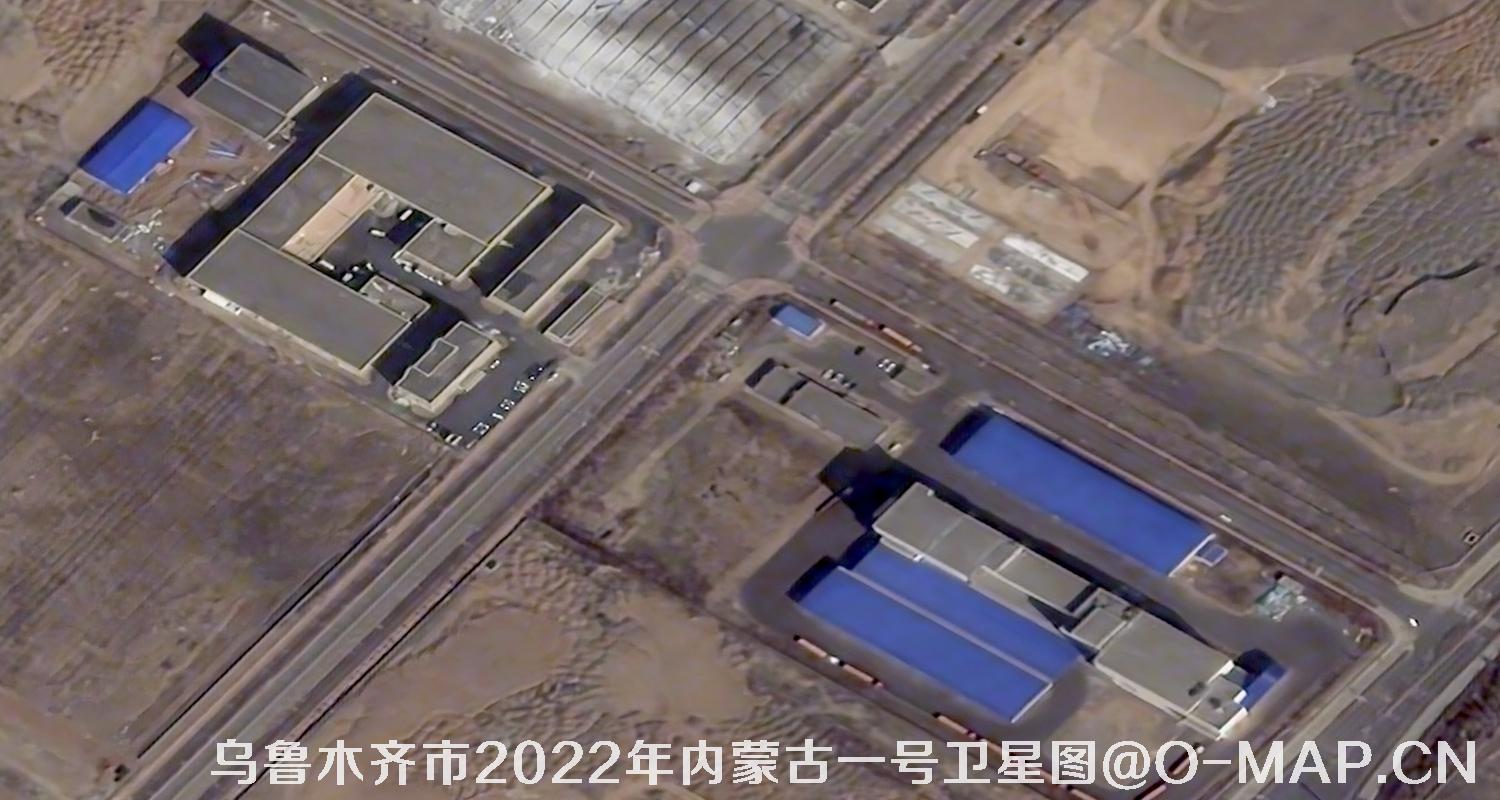 内蒙古一号卫星2022年拍摄的新疆乌鲁木齐市影像图