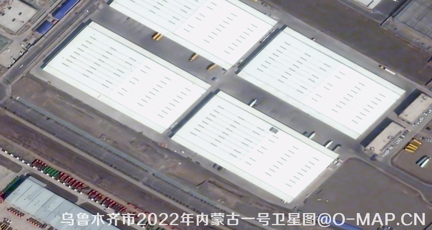 内蒙古一号卫星2022年拍摄的新疆乌鲁木齐市影像图