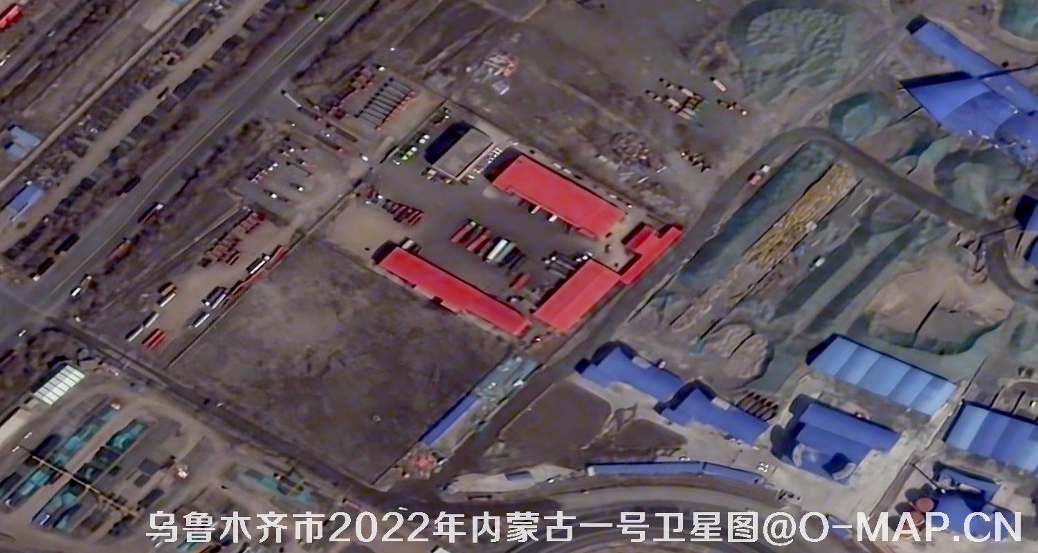 内蒙古一号卫星2022年拍摄的新疆乌鲁木齐市影像图
