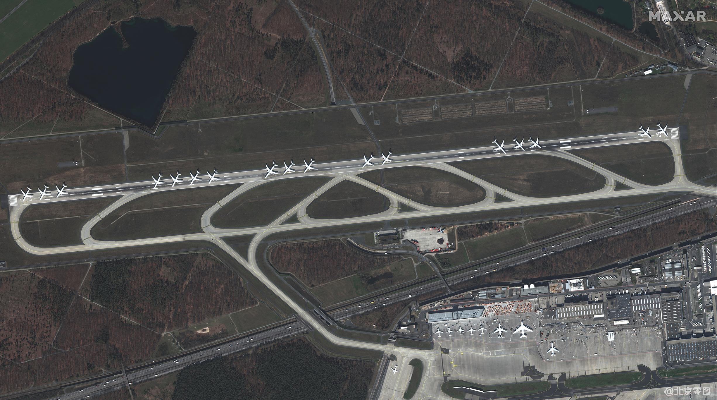 卫星影像见证-新冠肺炎正在影响全球