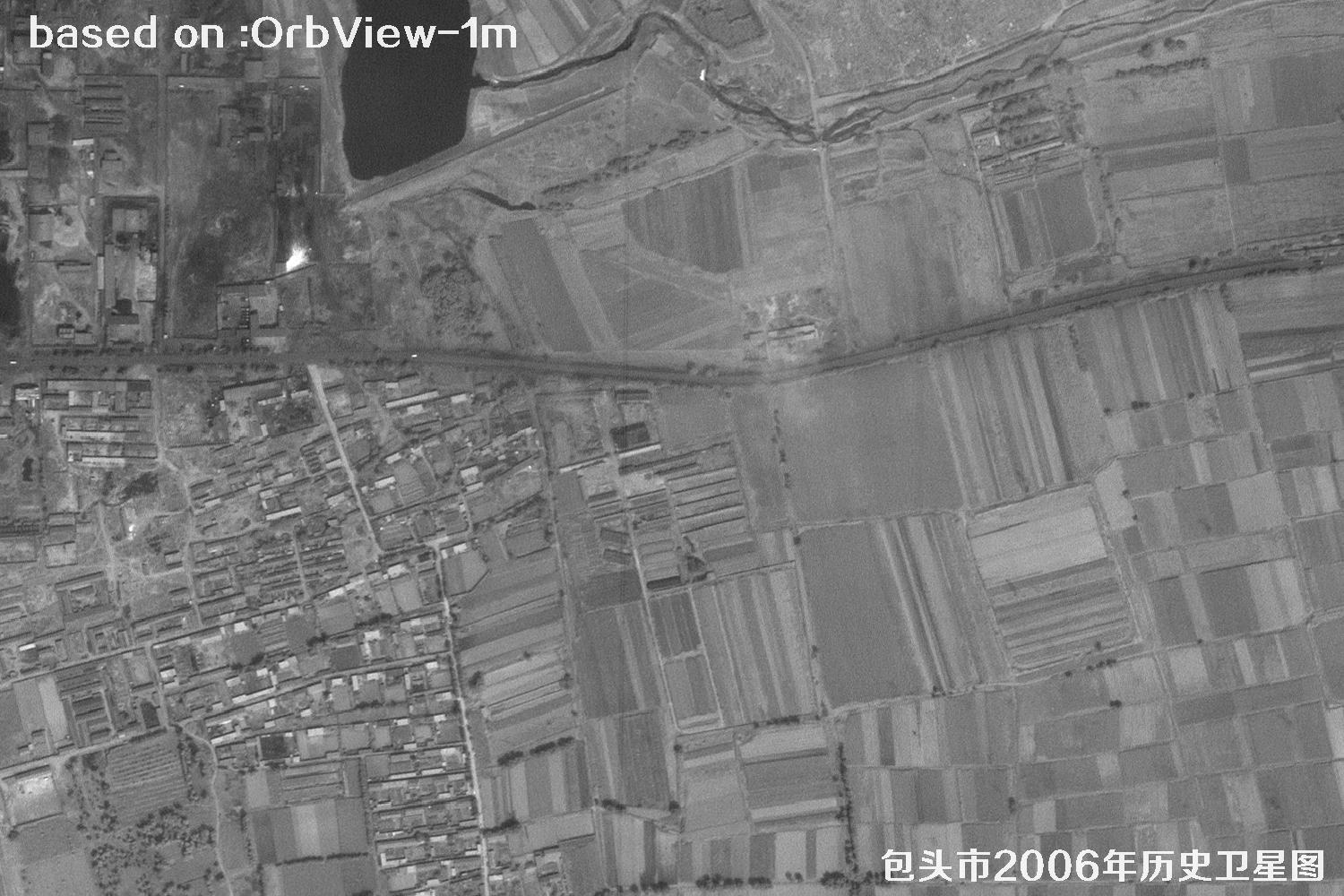 2006年内蒙古包头市历史卫星图像24