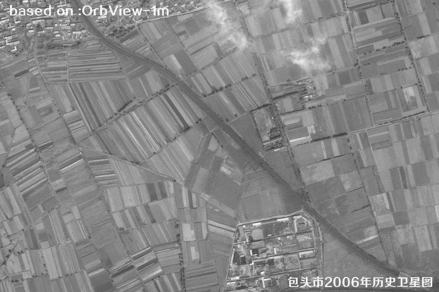 2006年内蒙古包头市历史卫星图像26