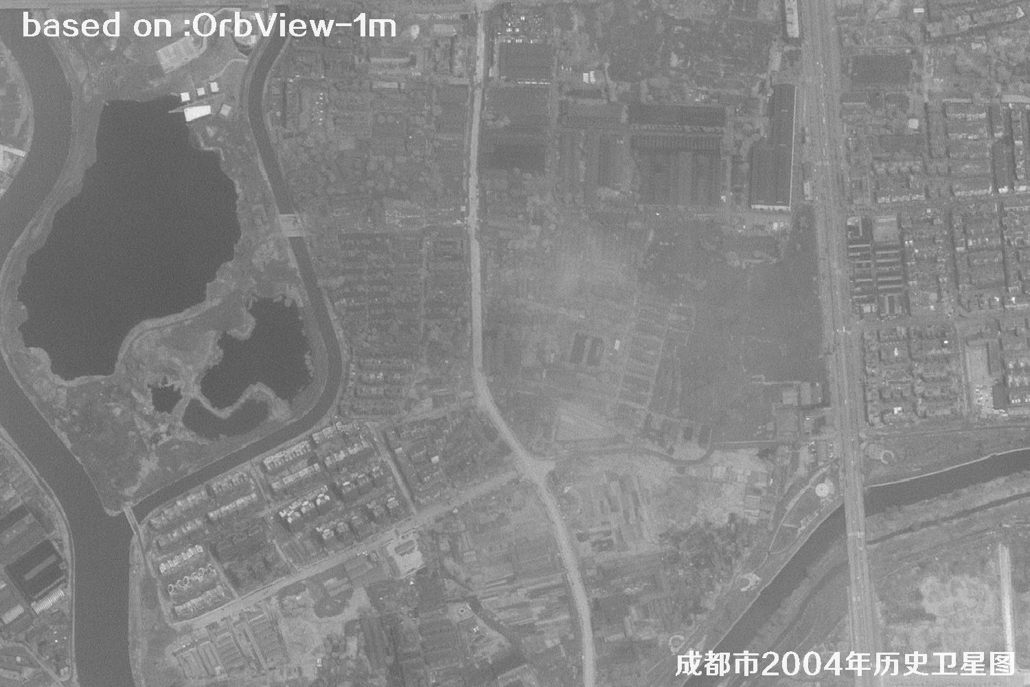 OrbView Witness: 2004 Historical Satellite Imagery of Chengdu, Sichuan42