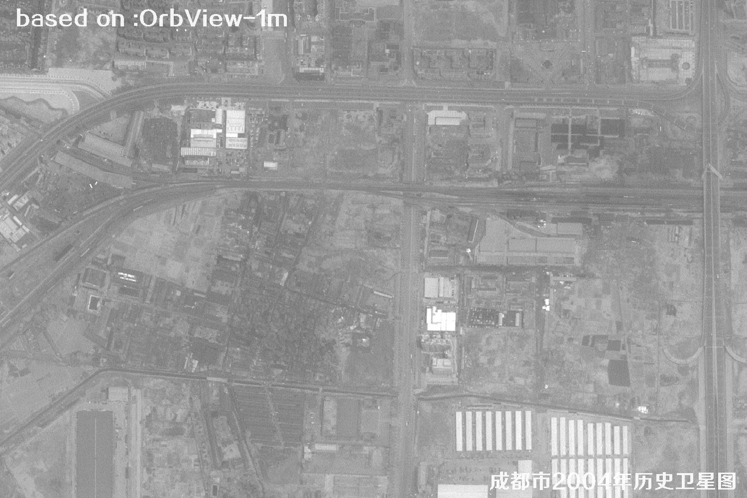OrbView Witness: 2004 Historical Satellite Imagery of Chengdu, Sichuan43