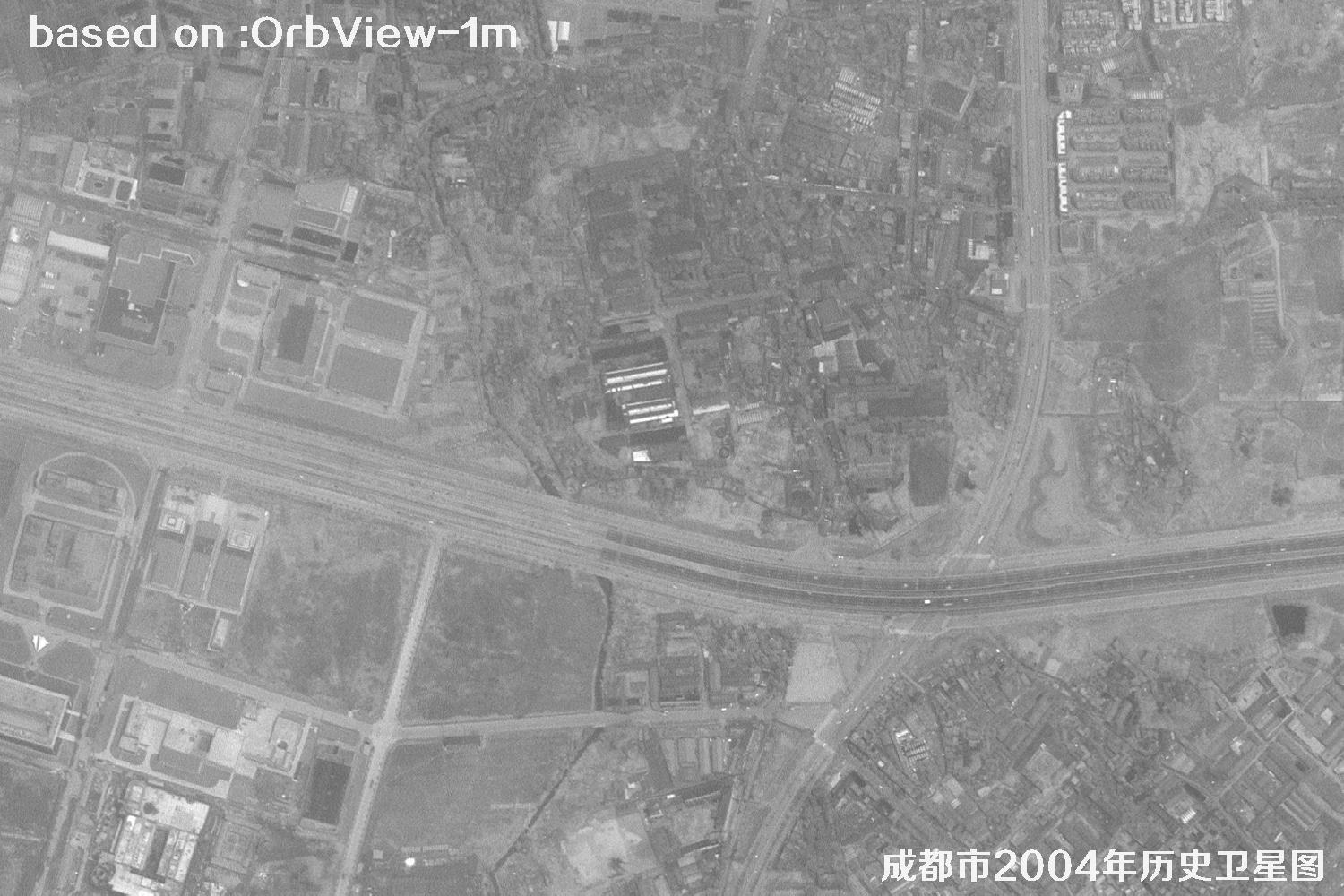 OrbView Witness: 2004 Historical Satellite Imagery of Chengdu, Sichuan45