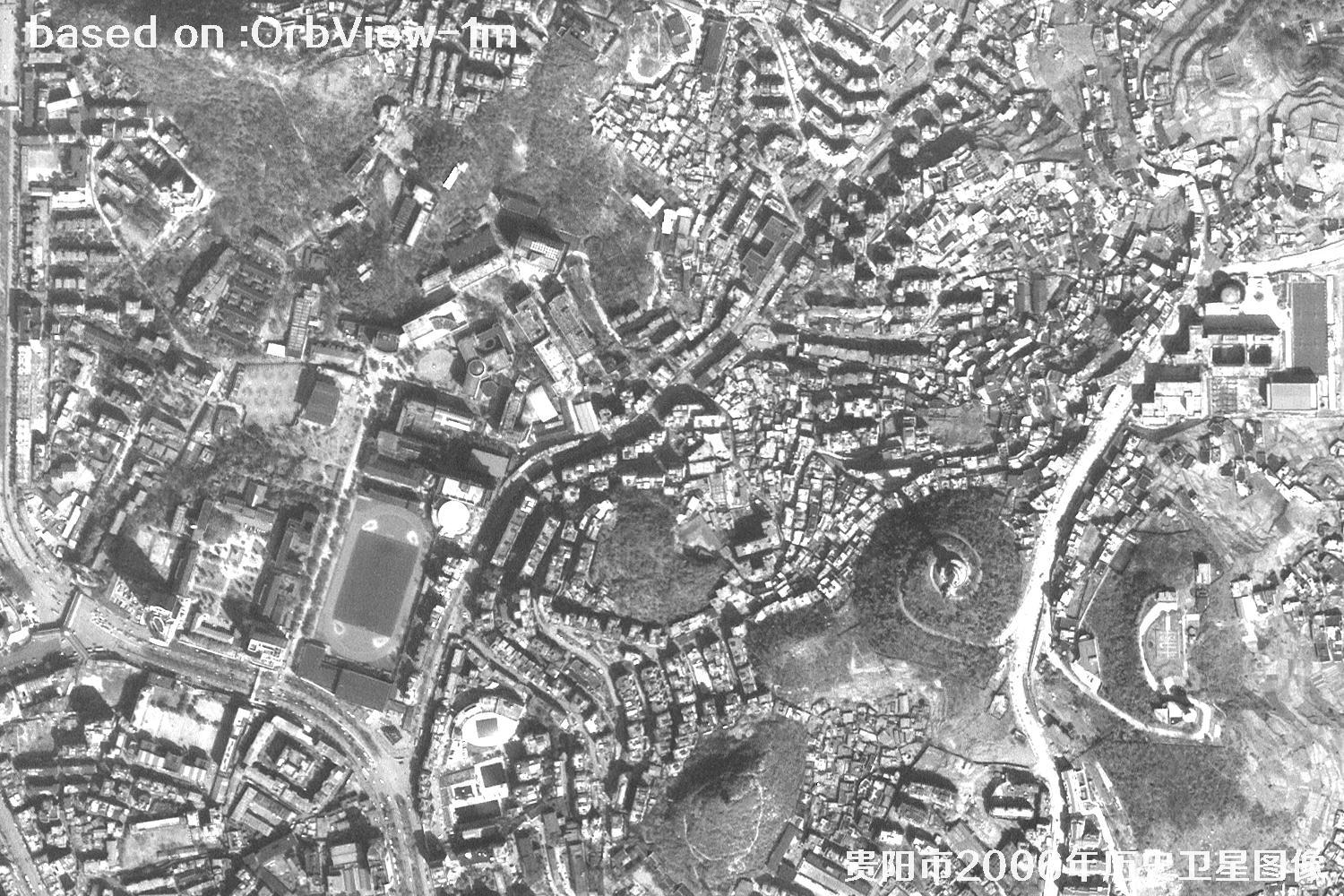 贵阳市2006年1米分辨率历史卫星地图11