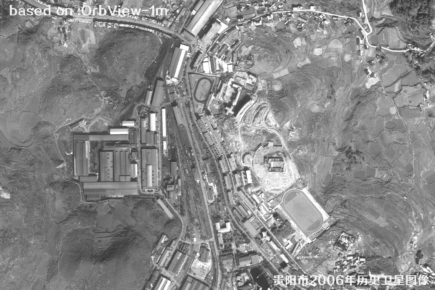 贵阳市2006年1米分辨率历史卫星地图12