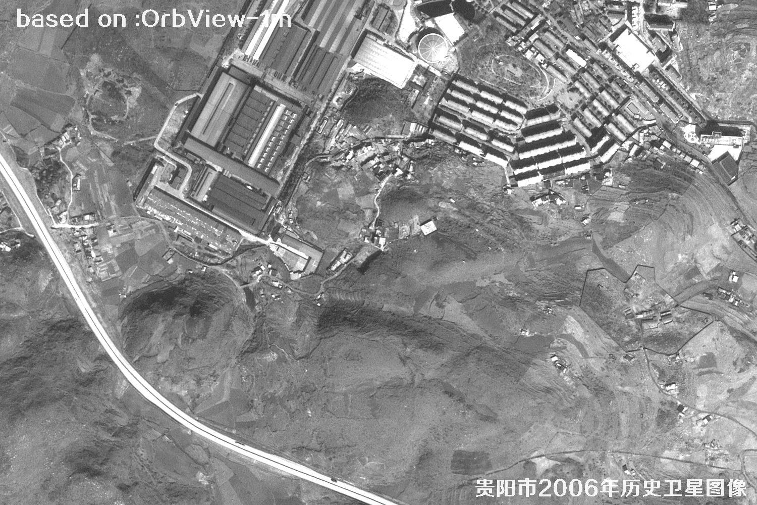 贵阳市2006年1米分辨率历史卫星地图13