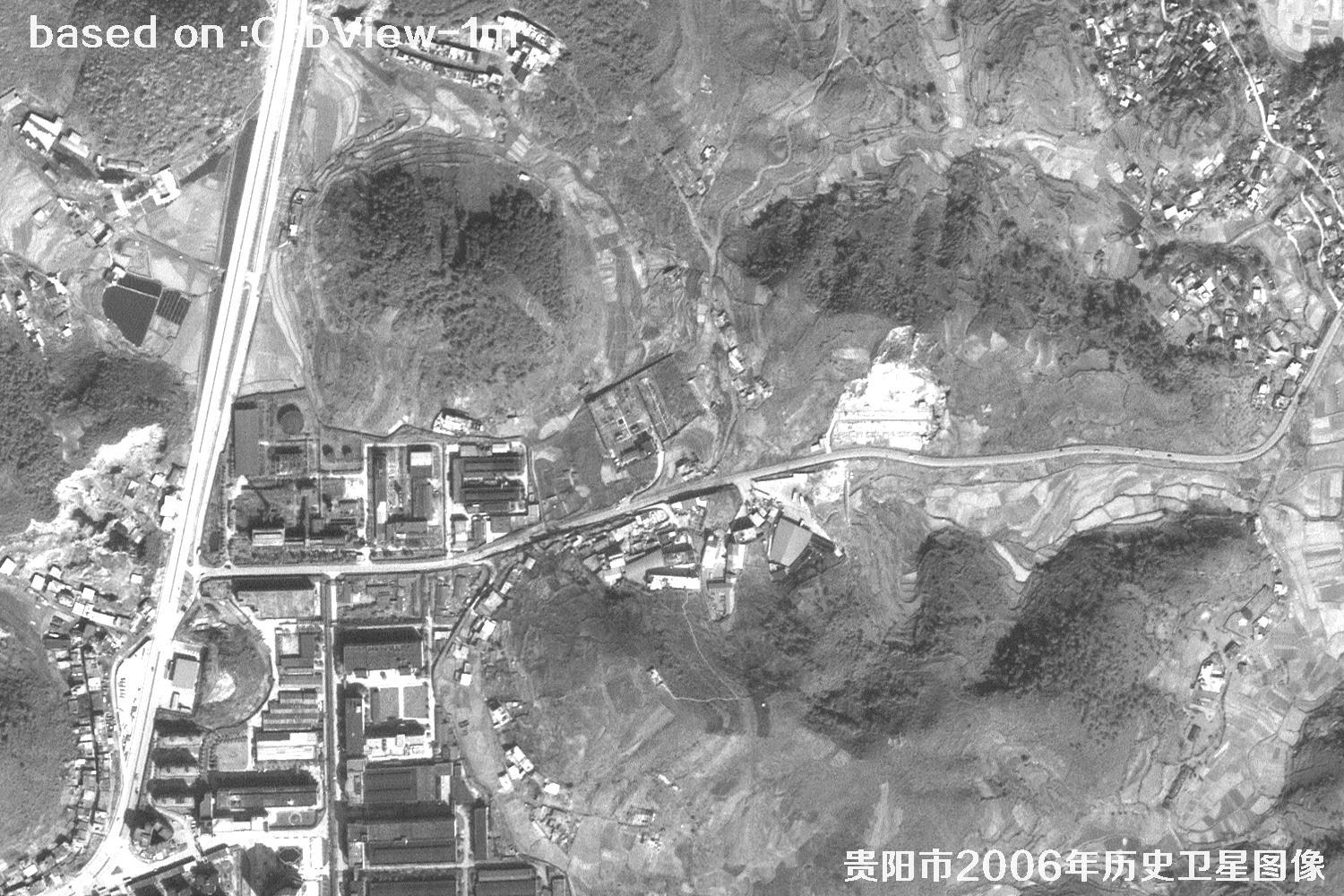 贵阳市2006年1米分辨率历史卫星地图14