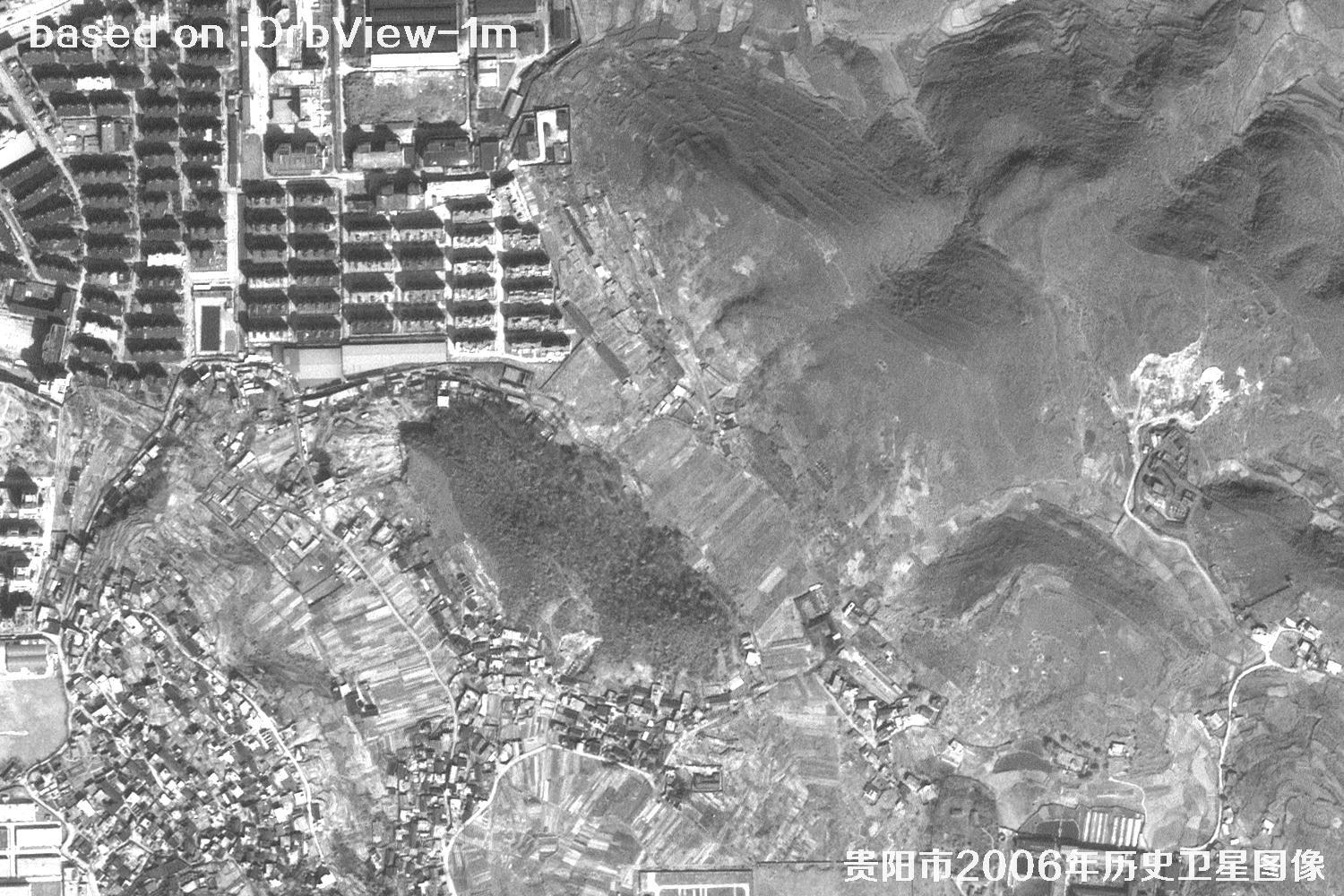 贵阳市2006年1米分辨率历史卫星地图15