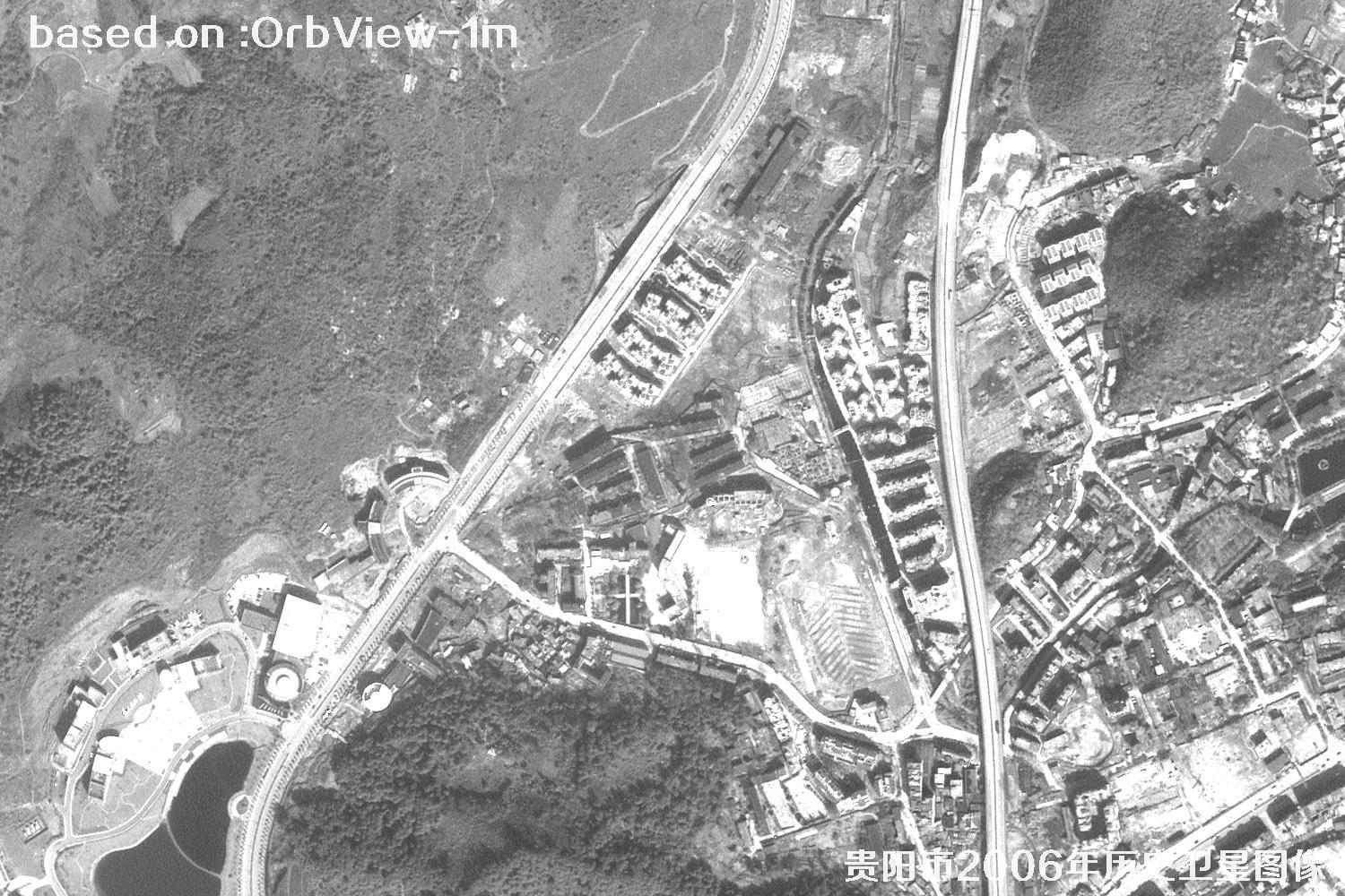 贵阳市2006年1米分辨率历史卫星地图16