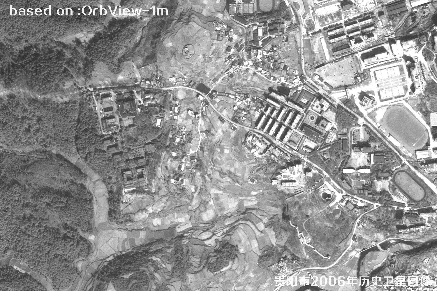 贵阳市2006年1米分辨率历史卫星地图19