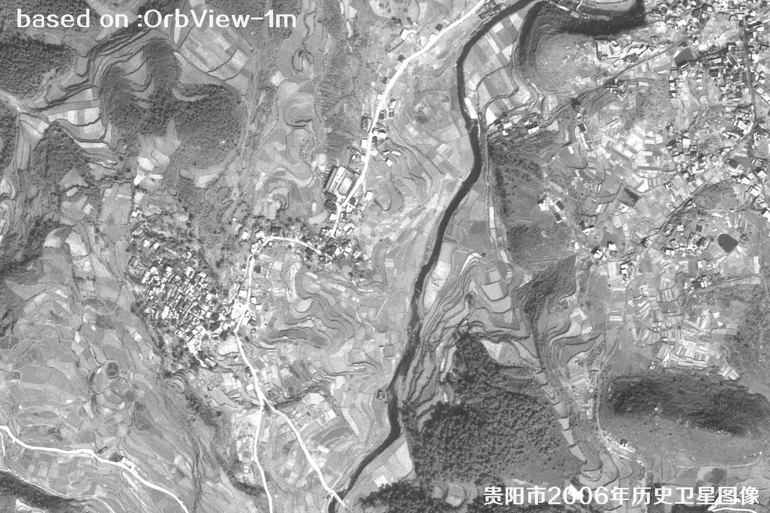 贵阳市2006年1米分辨率历史卫星地图20