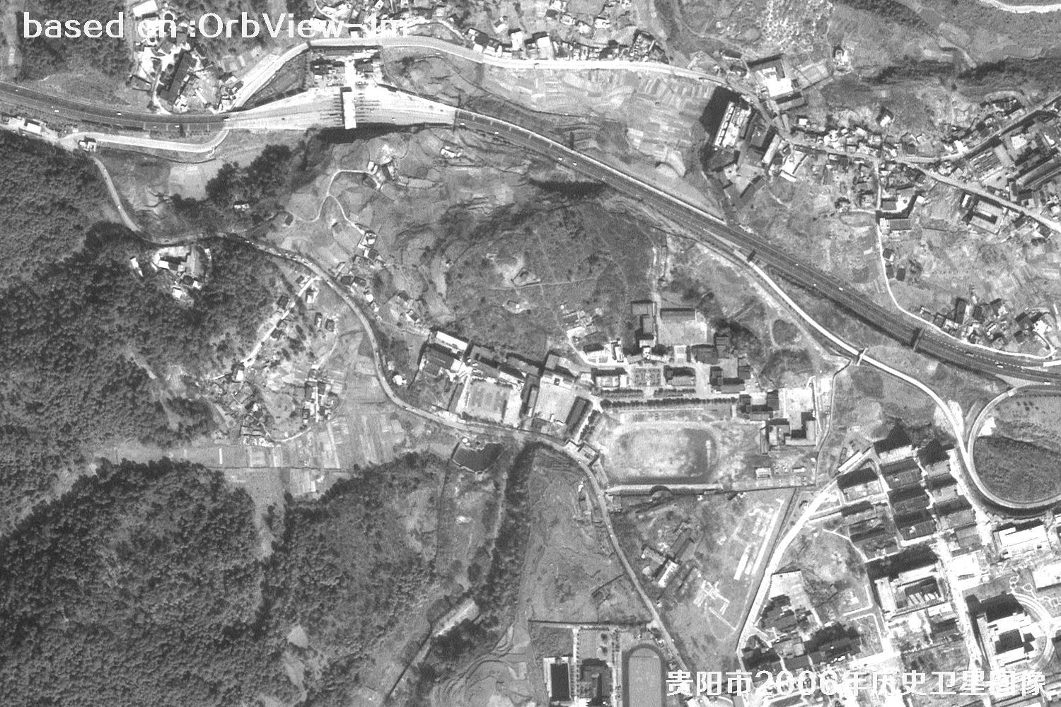 贵阳市2006年1米分辨率历史卫星地图22