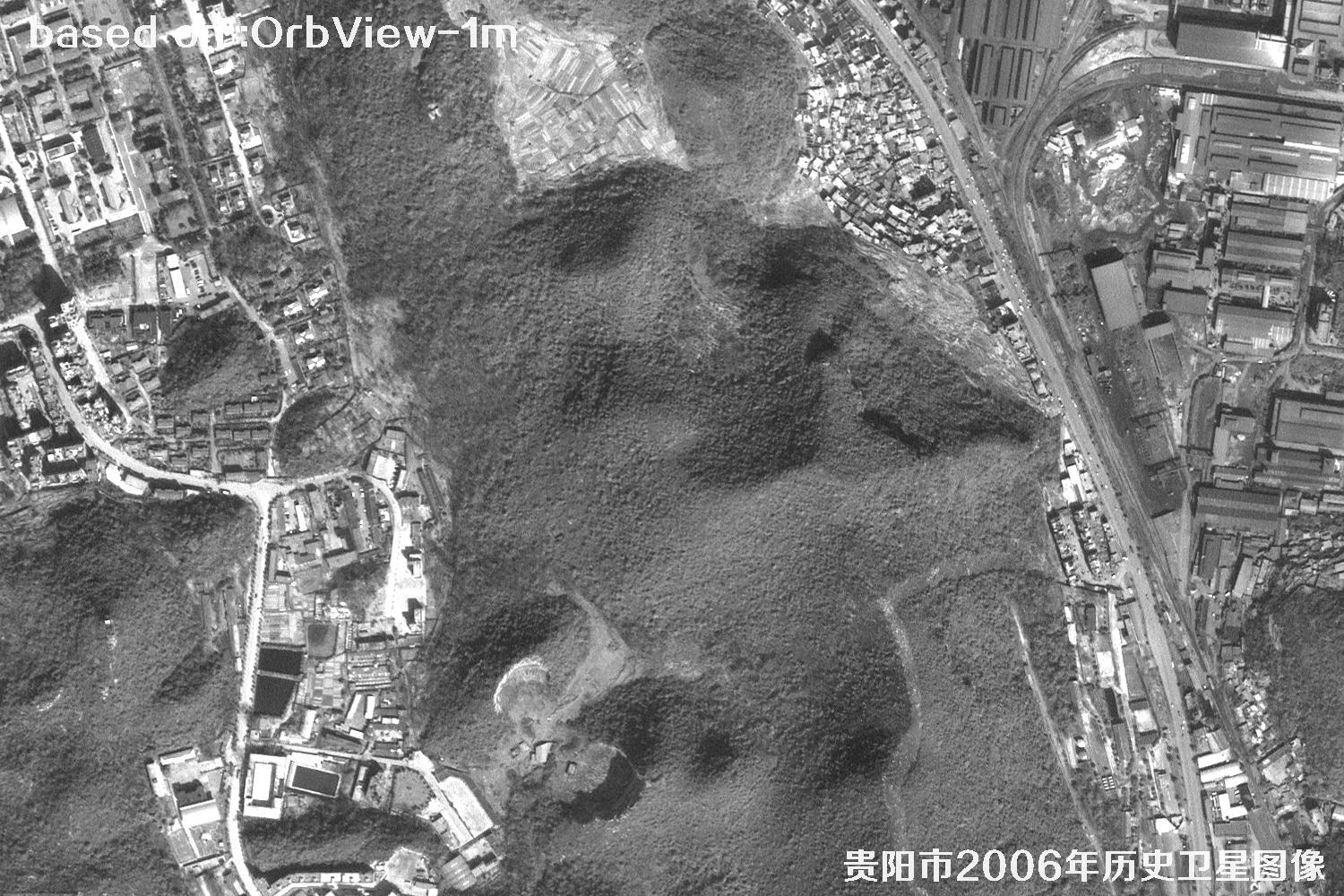 贵阳市2006年1米分辨率历史卫星地图23