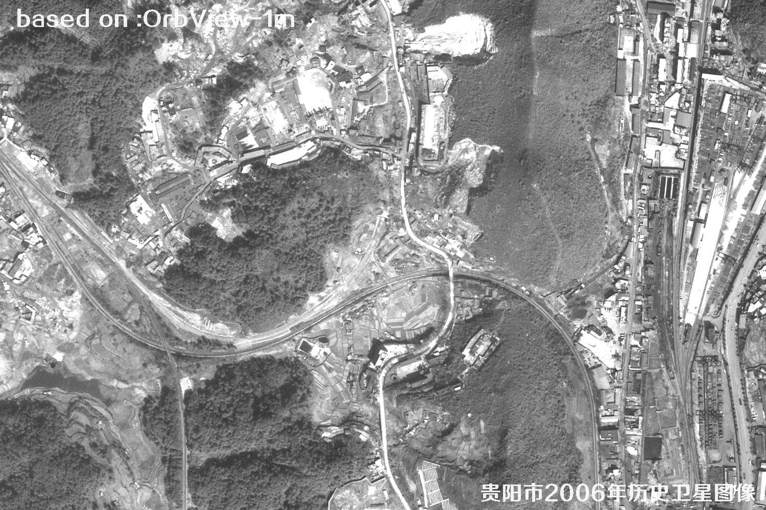 贵阳市2006年1米分辨率历史卫星地图25