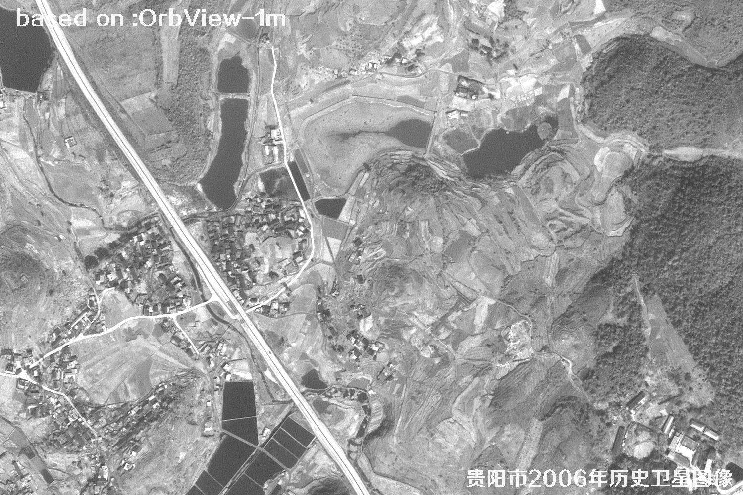 贵阳市2006年1米分辨率历史卫星地图26