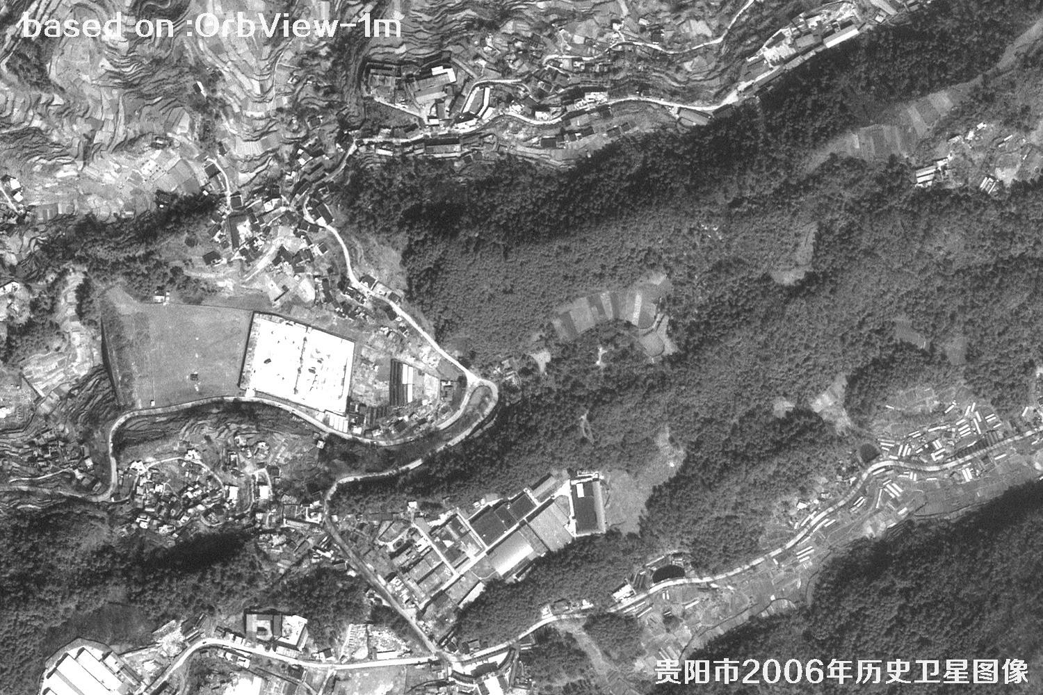 贵阳市2006年1米分辨率历史卫星地图28