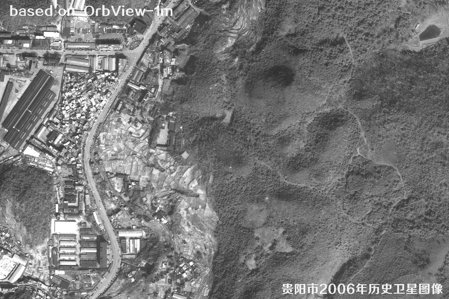 贵阳市2006年1米分辨率历史卫星地图31
