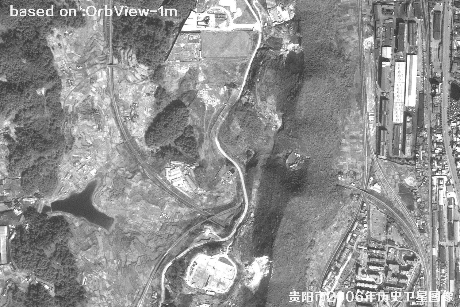 贵阳市2006年1米分辨率历史卫星地图32