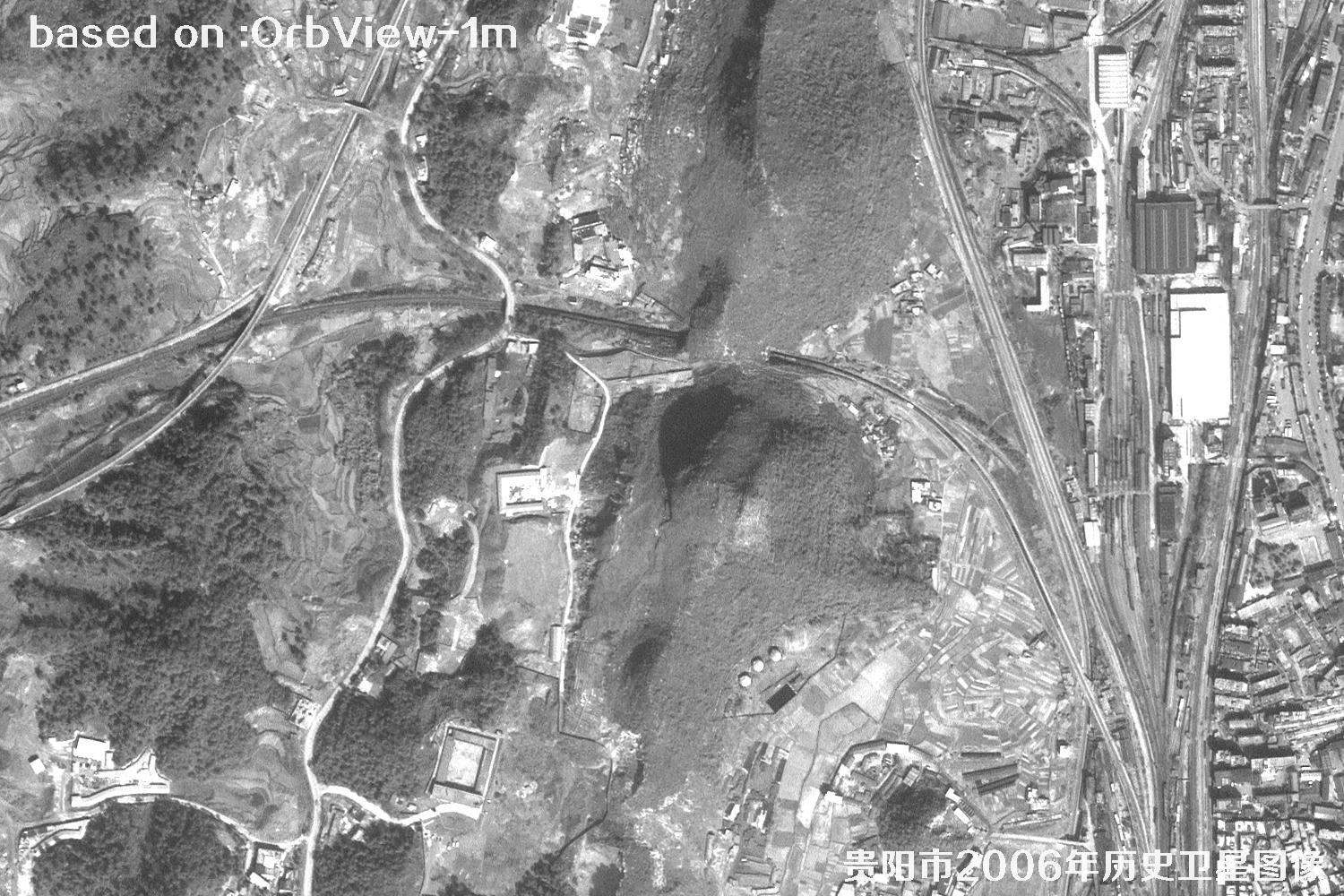 贵阳市2006年1米分辨率历史卫星地图33