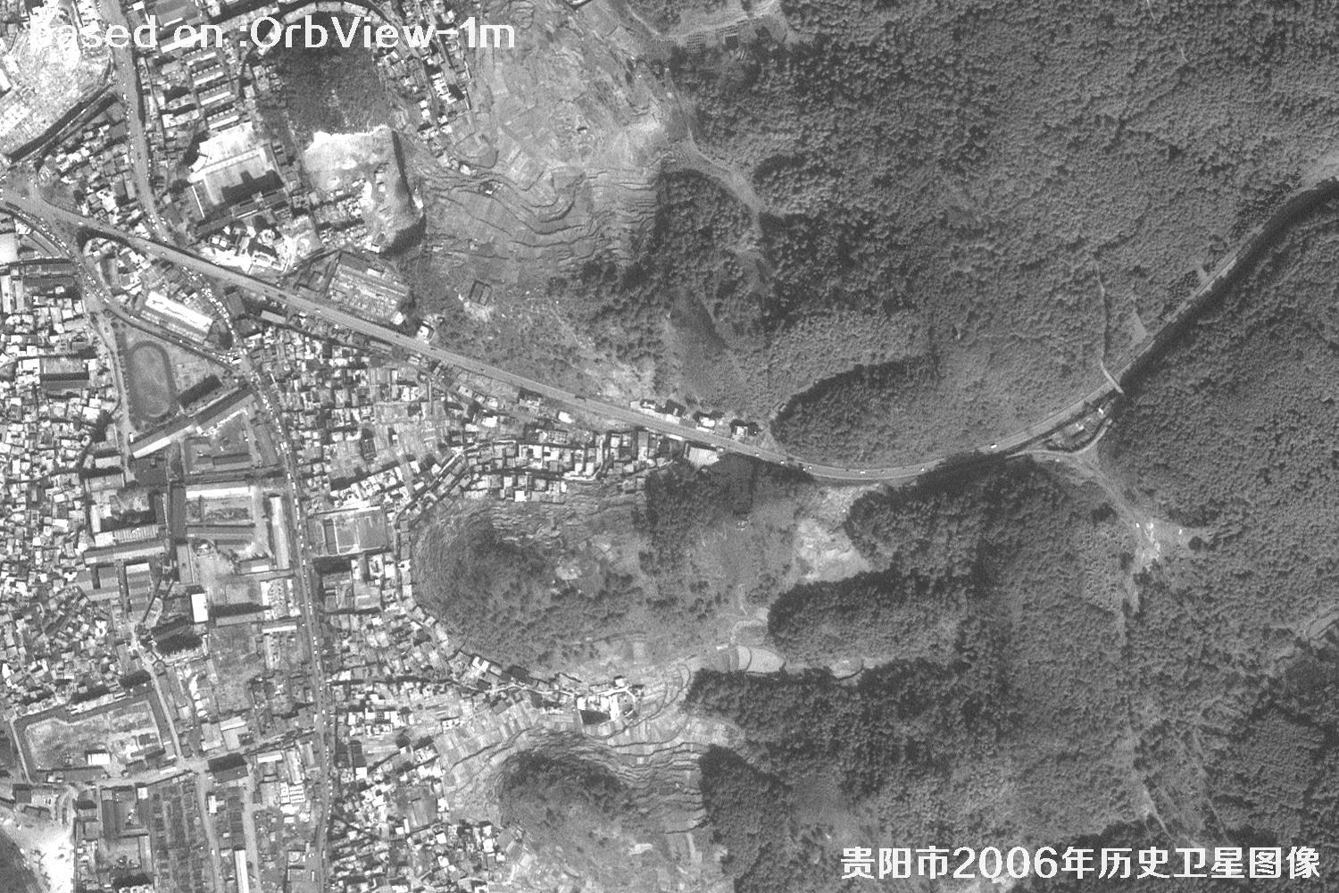 贵阳市2006年1米分辨率历史卫星地图36