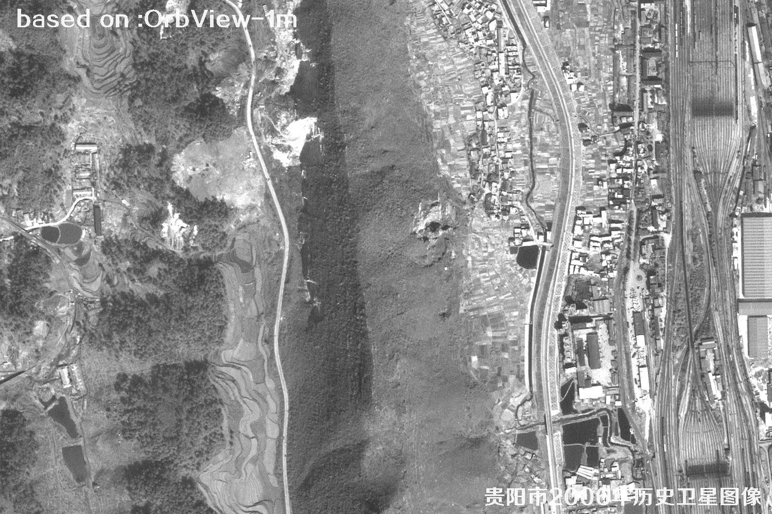 贵阳市2006年1米分辨率历史卫星地图37