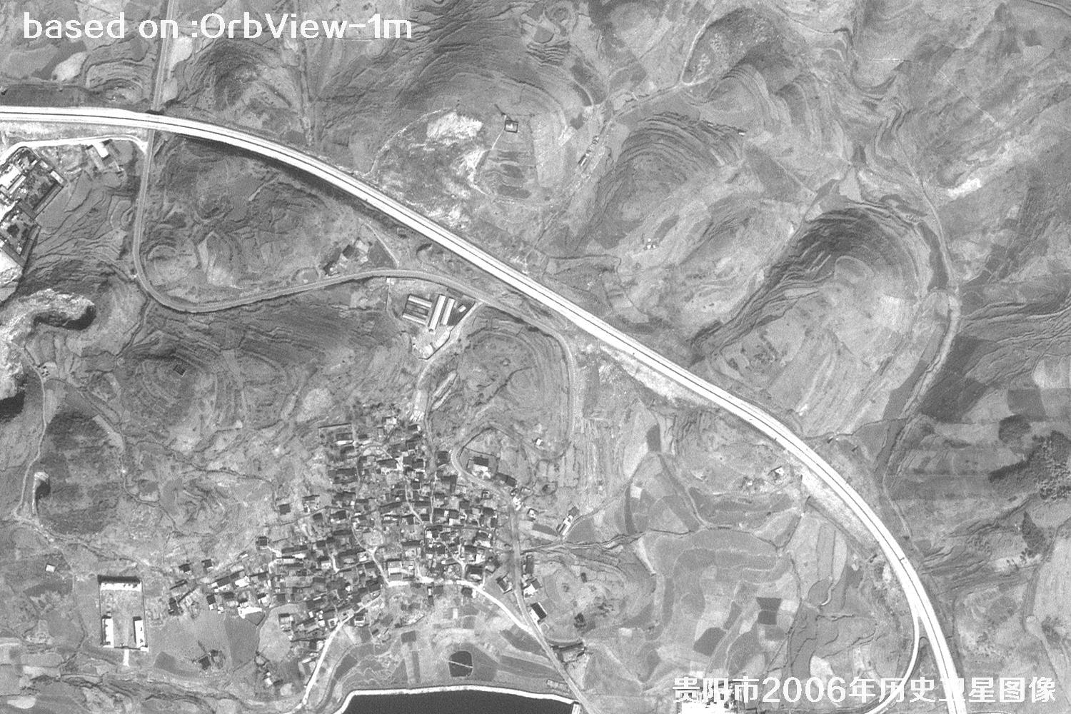 贵阳市2006年1米分辨率历史卫星地图38