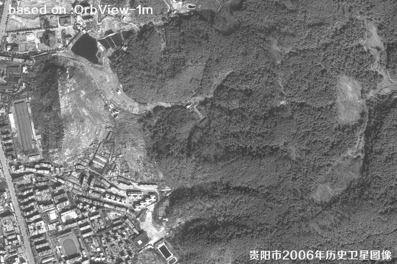 贵阳市2006年1米分辨率历史卫星地图39