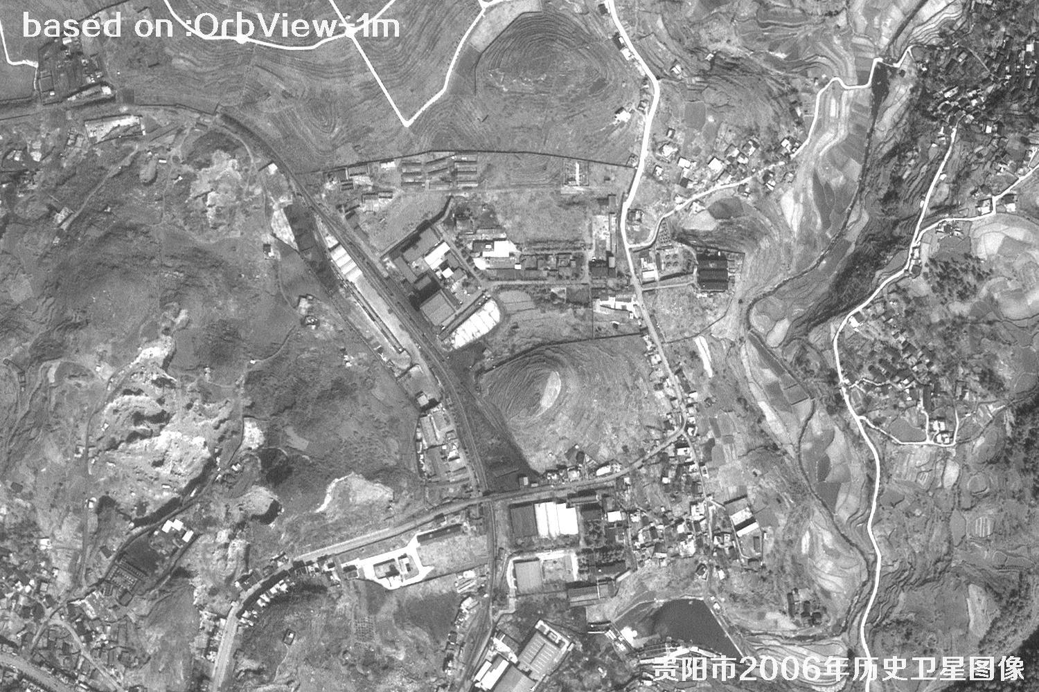 贵阳市2006年1米分辨率历史卫星地图40