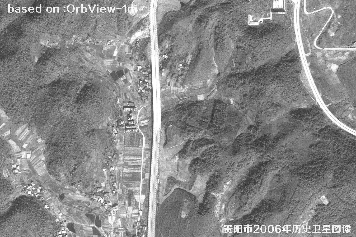 贵阳市2006年1米分辨率历史卫星地图41