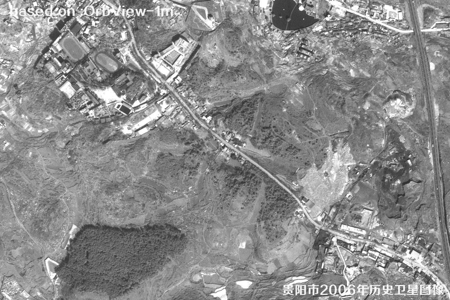 Guiyang 2006 1m Resolution Historical Satellite Map