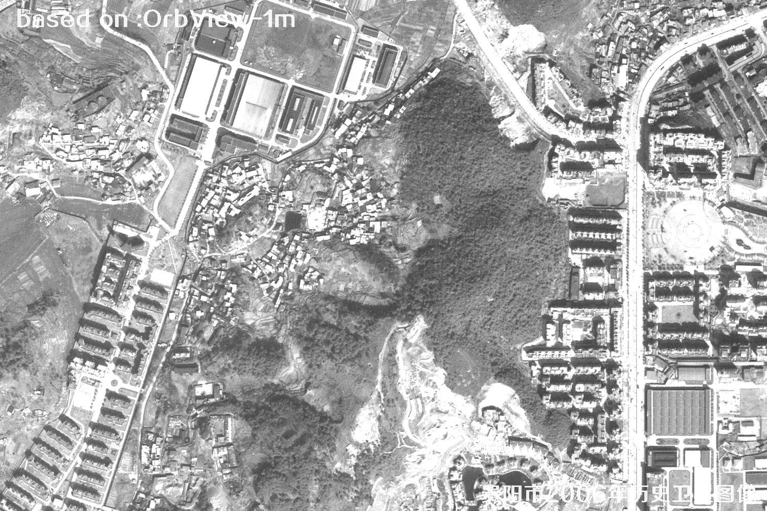 贵阳市2006年1米分辨率历史卫星地图7